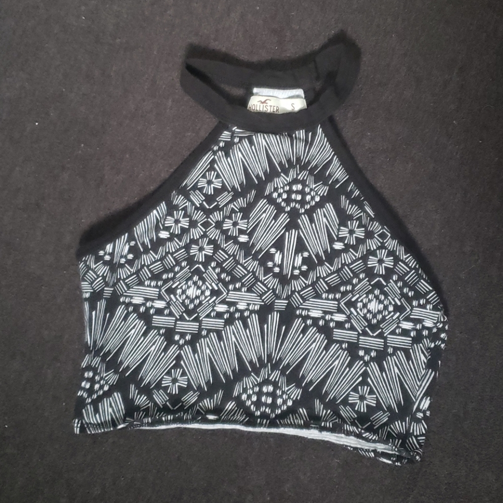 B&W crop top